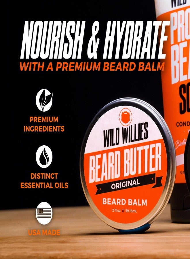 Wild Willies Beard Butter Leave-In Conditioner - Organic Beard Balm for Fast Beard Growth, Beard Care Softener - Beard Cream for Men to Remove Itch & Dandruff, Restores Moisture - 2 Oz (Pack of 2) - Image 4